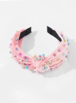 acessórios para cabelo meninas, faixa de veludo, pérolas rosa, estilo sofisticado, ocasiões especiais, alta qualidade, complementos elegantes