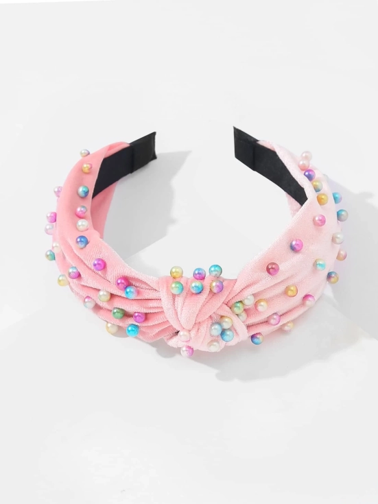 acessórios para cabelo meninas, faixa de veludo, pérolas rosa, estilo sofisticado, ocasiões especiais, alta qualidade, complementos elegantes