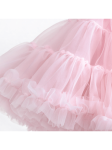 saias de menina, saia PettiSkirt, saia de tule, saia rosa claro, saia confortável, saia para meninas, saia elegante