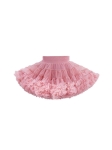 saias de menina, saia PettiSkirt, saia de tule, saia rosa delicado, saia confortável, saia para meninas, saia elegante