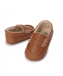 sapatinhos elegantes para bebé menino, sapatos castanhos, calçado infantil, sapatos de qualidade, sapatos seguros, primeiros passos, sapatinhos suaves, sapatos para ocasiões especiais, conforto