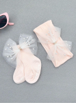 conjunto bebé, meias bebé pérolas, faixa bebé, acessórios bebé elegantes, roupa bebé ocasiões especiais, conjunto meias faixa bebé, presente bebé, moda bebé, acessórios bebé rosa, elegância infantil