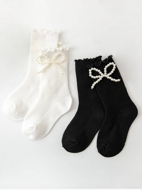 meias de algodão, meias com pérolas, acessório para princesas, moda infantil, presente para meninas, meias elegantes, meias para ocasiões especiais, guarda-roupa infantil, estilo infantil, meias para meninas