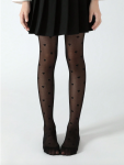 collants para meninas, collants com corações, collants pretos, collants elegantes, moda infantil, collants de qualidade, conforto infantil, collants para todas as ocasiões