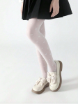 collants para menina, collants brancos, elegância infantil, primeira comunhão, moda para meninas, collants com corações, collants de alta qualidade, conforto infantil