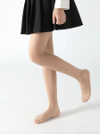 collants para menina, collants com corações, collants em bege, moda infantil elegante, conforto para crianças, collants de qualidade, collants para ocasiões especiais, collants diários para meninas