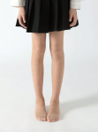 collants para menina, collants com corações, collants em bege, moda infantil elegante, conforto para crianças, collants de qualidade, collants para ocasiões especiais, collants diários para meninas