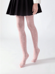 collants para menina, collants rosa, collants com corações, moda infantil, collants elegantes, conforto para crianças, collants de qualidade, vestuário para ocasiões especiais, collants diários