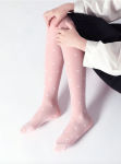 collants para menina, collants rosa, collants com corações, moda infantil, collants elegantes, conforto para crianças, collants de qualidade, vestuário para ocasiões especiais, collants diários