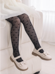 collants menina, collants de renda, collants coração, moda infantil, collants elegantes, collants para ocasiões especiais, primeira comunhão, casamentos, festas infantis