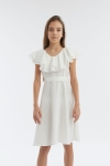 vestido elegante menina, vestido swan criança, moda infantil elegante, vestido ocasião especial menina, vestido festivo criança, vestido primavera verão menina, vestido cerimônia menina, vestido criança alta qualidade