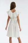 vestido elegante menina, vestido swan criança, moda infantil elegante, vestido ocasião especial menina, vestido festivo criança, vestido primavera verão menina, vestido cerimônia menina, vestido criança alta qualidade