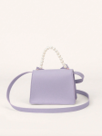 bolsa lavanda menina, bolsa com laço, bolsa elegante para criança, acessórios infantis, bolsa de festa menina, presente para menina, bolsa com fecho de pressão