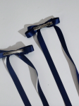 presilhas de cabelo para meninas, laços de cabelo, laços azul marinho, acessórios de cabelo infantil, presilhas elegantes, presilhas de cetim