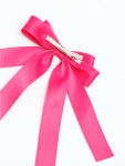 laço de cabelo, cetim fúcsia, acessórios para cabelo, laços para meninas, laço elegante, moda infantil, acessórios elegantes, laço para ocasiões especiais, laço para festas, presentes para meninas