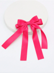 laço de cabelo, cetim fúcsia, acessórios para cabelo, laços para meninas, laço elegante, moda infantil, acessórios elegantes, laço para ocasiões especiais, laço para festas, presentes para meninas