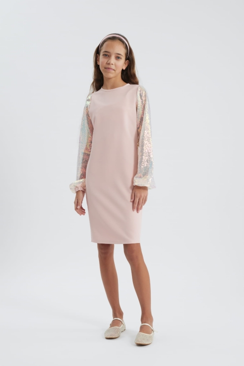 vestido menina, vestido elegante, vestido rosa, vestido de cerimónia, vestido de festa, roupa infantil, moda infantil, vestido para ocasiões especiais, vestido Vivienne