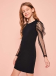 vestido cerimonial menina, vestido preto meninas, vestido cerimónias infantis, vestido elegante meninas, vestido com tule, roupa festas infantis