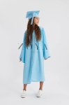 toga de formatura infantil, toga azul com capelo, traje de formatura criança, roupa cerimónia escolar, toga académica, capelo graduação, farda de formatura, toga juvenil, traje de formatura Portugal