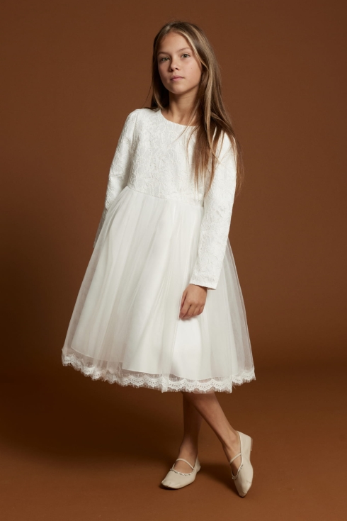 vestido cerimonia menina, vestido batizado, vestido comunhao, vestido renda menina, vestido tule branco, roupa festa crianca, zoya fashion