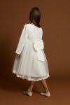 vestido cerimonia menina, vestido batizado, vestido comunhao, vestido renda menina, vestido tule branco, roupa festa crianca, zoya fashion