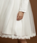 vestido cerimonia menina, vestido batizado, vestido comunhao, vestido renda menina, vestido tule branco, roupa festa crianca, zoya fashion