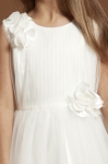 vestido cerimónia menina, vestido longo branco, primeira comunhão, vestido menina alianças, vestido festa infantil, vestido bella branco