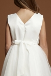 vestido cerimónia menina, vestido longo branco, primeira comunhão, vestido menina alianças, vestido festa infantil, vestido bella branco