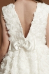 vestido cerimónia menina, vestido branco creme, vestido menina alianças, vestido primeira comunhão, vestido batizado menina, moda infantil portugal