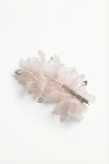 gancho de cabelo menina, acessório cabelo cerimónia, gancho flor rosa, acessórios batizado menina, gancho cabelo chiffon, moda infantil portugal