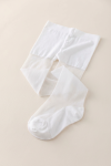collants menina branco, collants cerimónia infantil, collants lisos menina, moda infantil portugal, collants primeira comunhão, roupa menina festa