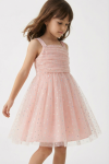 vestido cerimónia menina, vestido rosa tule, roupa festa infantil, vestido casamento menina, vestido batizado, moda infantil portugal, vestido rina