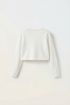 bolero cerimonial infantil, bolero para meninas, roupa de comunhão, bolero branco marfim, roupa para batizado, roupa cerimonial infantil, moda infantil elegante, bolero com detalhes em pérolas, bolero para eventos especiais
