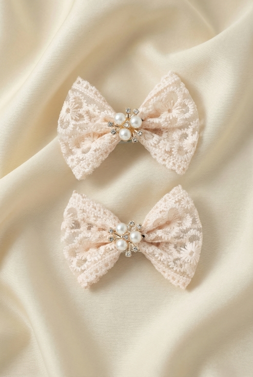 ganchos de renda, acessórios para cabelo, ganchos para meninas, ganchos de cabelo elegantes, ganchos de renda para crianças