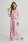 conjunto Emi rosa look completo, traje festa adolescente, estilo intemporal