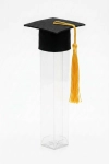 tubo para diploma preto, porta-diplomas finalista, conjunto 6 tubos graduação, tubo guloseimas festa finalistas, mini capelo diploma, acessório de graduação