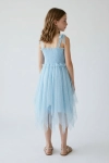 vestido azul claro menina, vestido Suzi azul, vestido cerimónia menina, vestido elegante festa, vestido convidada casamento, vestido batizado menina