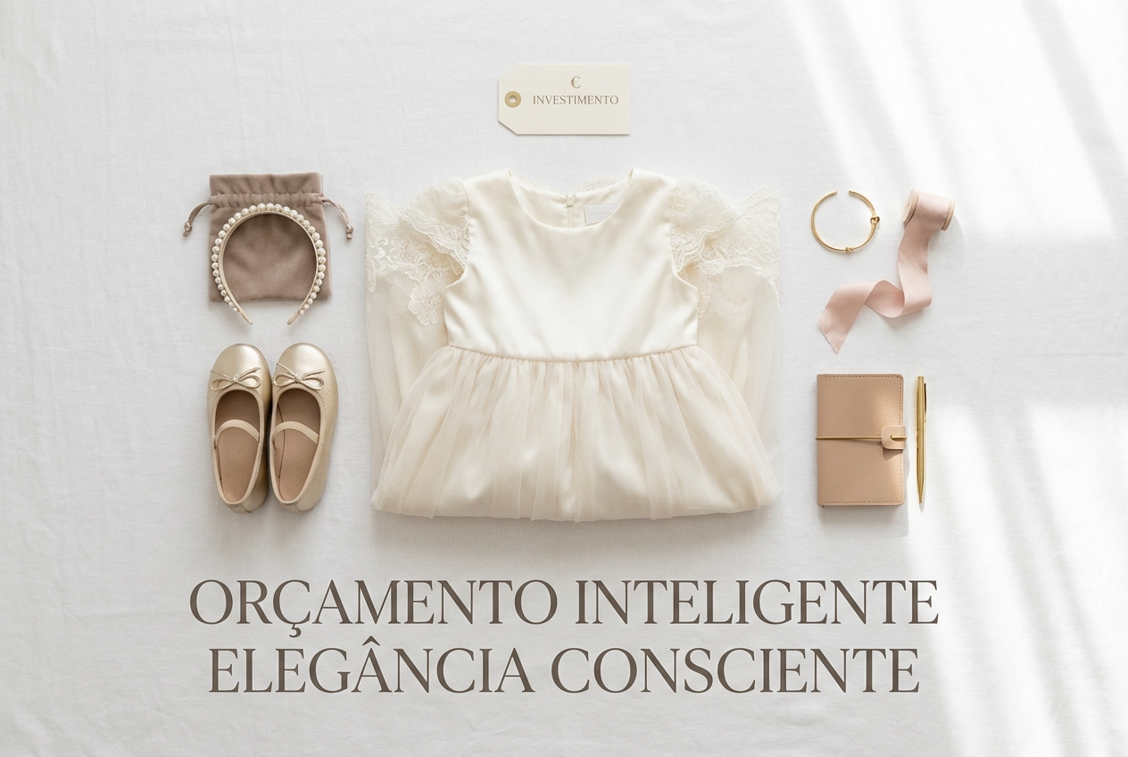 Gestão de orçamento e dicas de estilo para o look completo da menina das alianças