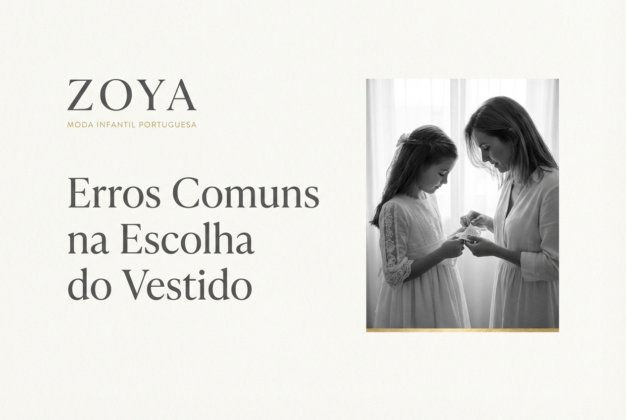 Guia prático para evitar erros na compra de vestidos de Primeira Comunhão
